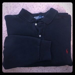 POLO by RL. Long sleeve sweatshirt polo